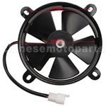 Small Fan for 200cc-250cc Water-cooled ATV, Dirt Bike & Go Kart