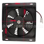 Fan for 250cc Go Kart & Scooter - Click Image to Close