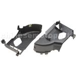 Upper & Bottom Fan Shrond Assy for GY6 50cc Moped & Scooter - Click Image to Close