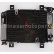 Small Radiator for 200cc-250cc Water-cooled ATV, Dirt Bike & Go