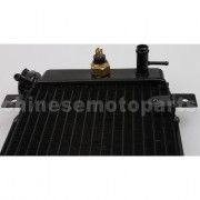 Small Radiator for 200cc-250cc Water-cooled ATV, Dirt Bike & Go