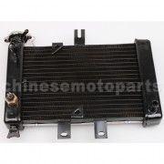 Small Radiator for 200cc-250cc Water-cooled ATV, Dirt Bike & Go