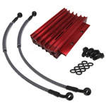 125cc/140cc Monkey Off-Road Motorcycle Oil Cooler Beach Car Radiator Kit