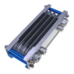 4-Layer Export Oil Cooler for Off-Road Motorcycle Monkey 125cc/140cc Upgrade