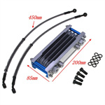 Golden Boy 125cc/140cc Monkey 4-Layer Oil Cooler with Pipe ATV Modification