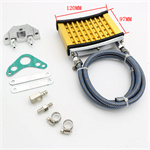 Cooling Radiator for 50cc/70cc Motorcycle Modified Oil Cooler Accessory