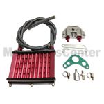 Oil Cooler for 110cc 125cc Dirt Bike, Monkey Bike - Click Image to Close