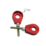 CNC Motorcycle Rear Chain Tensioner Jack Adjuster for 12mm/15mm Chain