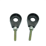 CNC Motorcycle Rear Chain Tensioner Jack Adjuster for 12mm/15mm Chain