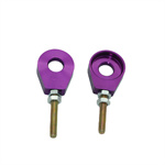 CNC Motorcycle Rear Chain Tensioner Jack Adjuster for 12mm/15mm Chain