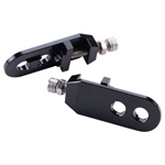 CNC Fixed Gear Chain Tensioner for BMX/Single-Speed Bike, 10mm Dual Hole