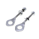 Motorcycle Rear Chain Adjuster for Off-Road Bikes, 6mm Hole, 13mm Jack