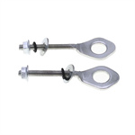 Motorcycle Rear Chain Adjuster for Off-Road Bikes, 6mm Hole, 13mm Jack
