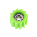 Gear-Shaped Chain Guide Sprocket Tensioner Serrated Roller Wheel for Dirt Pit Bike