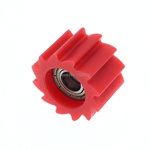 Gear-Shaped Chain Guide Sprocket Tensioner Serrated Roller Wheel for Dirt Pit Bike