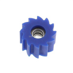 Gear-Shaped Chain Guide Sprocket Tensioner Serrated Roller Wheel for Dirt Pit Bike