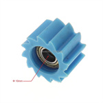 Gear-Shaped Chain Guide Sprocket Tensioner Serrated Roller Wheel for Dirt Pit Bike