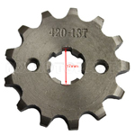 420 13-Tooth 17mm Engine Sprocket for 50cc-125cc ATV, Dirt Bike