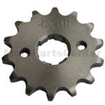 420 14-Tooth 20mm Engine Sprocket for 50cc-125cc ATV, Dirt Bike - Click Image to Close