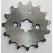 420 15-Tooth 17mm Engine Sprocket for 50cc-125cc ATV, Dirt Bike