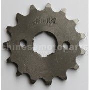 420 15-Tooth 20mm Engine Sprocket for 50cc-125cc ATV, Dirt Bike