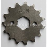 420 15-Tooth 20mm Engine Sprocket for 50cc-125cc ATV, Dirt Bike