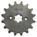 420 16-Tooth 17mm Engine Sprocket for 50cc-125cc ATV, Dirt Bike