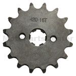 420 16-Tooth 17mm Engine Sprocket for 50cc-125cc ATV, Dirt Bike