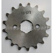 420 17-Tooth 20mm Engine Sprocket for 50cc-125cc ATV, Dirt Bike