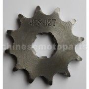 428 12-Tooth 17mm Engine Sprocket for 50cc-250cc ATV, Dirt Bike