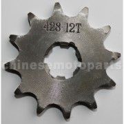 428 12-Tooth 17mm Engine Sprocket for 50cc-250cc ATV, Dirt Bike