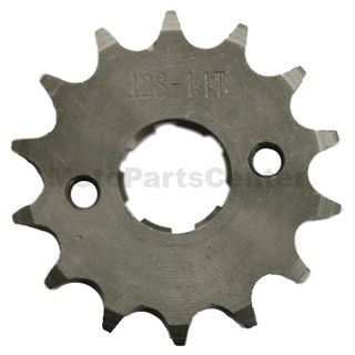 428 14-Tooth 20mm Engine Sprocket for 50cc-250cc ATV, Dirt Bike