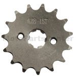 428 15-Tooth 17mm Engine Sprocket for 50cc-250cc ATV, Dirt Bike