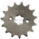 428 15-Tooth 17mm Engine Sprocket for 50cc-250cc ATV, Dirt Bike