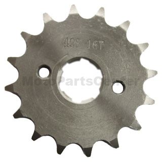 428 16-Tooth 17mm Engine Sprocket for 50cc-250cc ATV, Dirt Bike