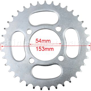 420 Sprocket for 110cc-125cc Pocket Bike