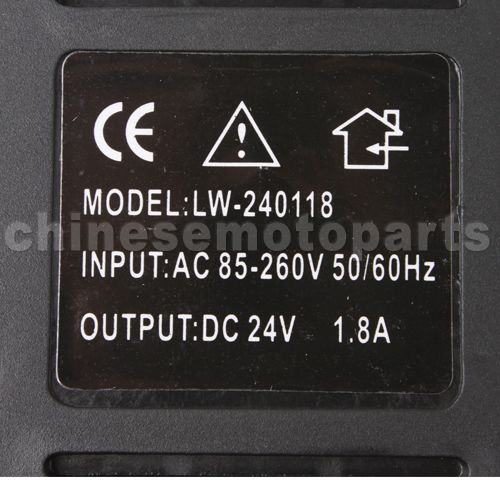 24V, 1.8A Charger for Electric Scooter - Click Image to Close