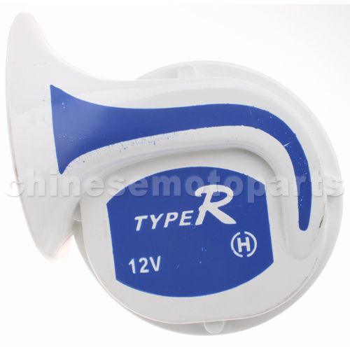 Octave Snail Horn for Universal Motorcycle - Click Image to Close