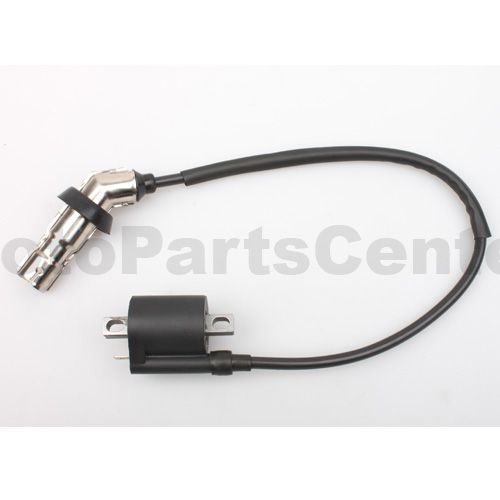 Ignition Coil with Elbow & Shield for CG 125cc-250cc ATV, Dirt B - Click Image to Close