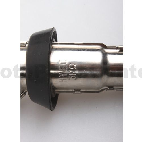 135?Ignition Coil Elbow with Shield for GY6 50cc-150cc ATV, Go - Click Image to Close
