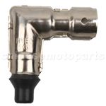 90?Ignition Coil Elbow with Shield for 50cc-125cc & CG 125cc-25 - Click Image to Close