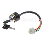 6 wire Key Switch for 2-stroke Pocket Bike