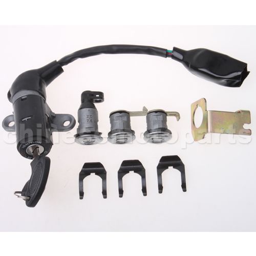 Ignition Switch Assy for 125cc-250cc Scooter - Click Image to Close
