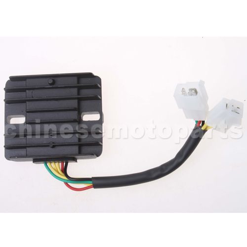 6-wire DC Voltage Regulator for 50cc-250cc Scooter - Click Image to Close