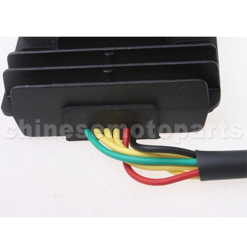 6-wire DC Voltage Regulator for 50cc-250cc Scooter - Click Image to Close
