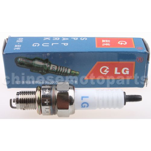 LG A7TC Spark Plug for 50cc-150 ATV, Dirt Bike, Go Kart, Moped & - Click Image to Close