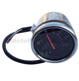 Speedometer for 110cc 125cc Dirt Bike, Motorcycle