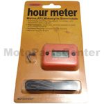 Red Waterproof Hour Meter for Motorcycle, Pocket Bike, Scooter - Click Image to Close