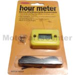 Red Waterproof Hour Meter for Motorcycle, Pocket Bike, Scooter - Click Image to Close