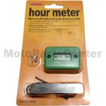 Red Waterproof Hour Meter for Motorcycle, Pocket Bike, Scooter - Click Image to Close